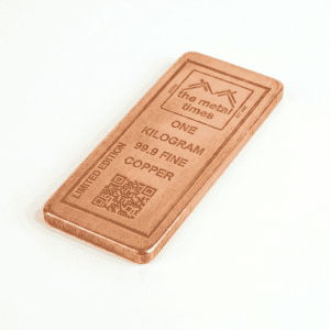 Pure Copper Bar 1KG 99.9 Fine 3 - The Metal Times Store