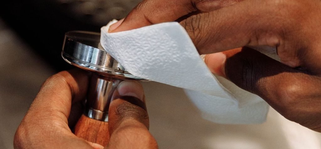 cleaning Metal With Cloth - The Metal Times Store