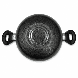 Non-Stick Wok / Karahi – G.M Cookware, back , the metal times store